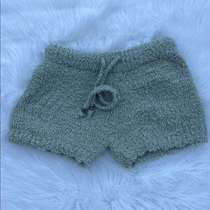 🆕 POL Cozy Soft Shorts Green Size Small Drawstring